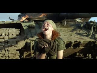 actress natalia koloskova. video cut from the feature film militia