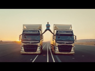 volvo trucks - the epic split feat. van damme (live test 6)